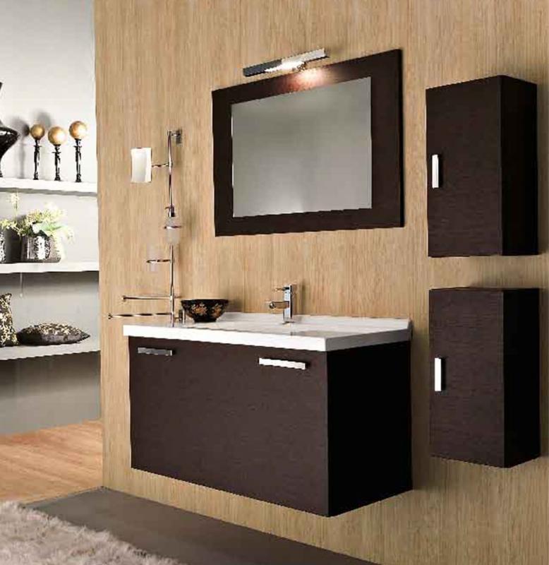 Blink Bore drawer Mobilier baie modern ,LABOR LEGNO,Colectia Block Wenge B 103 Ambient_65 -  Alsadesign